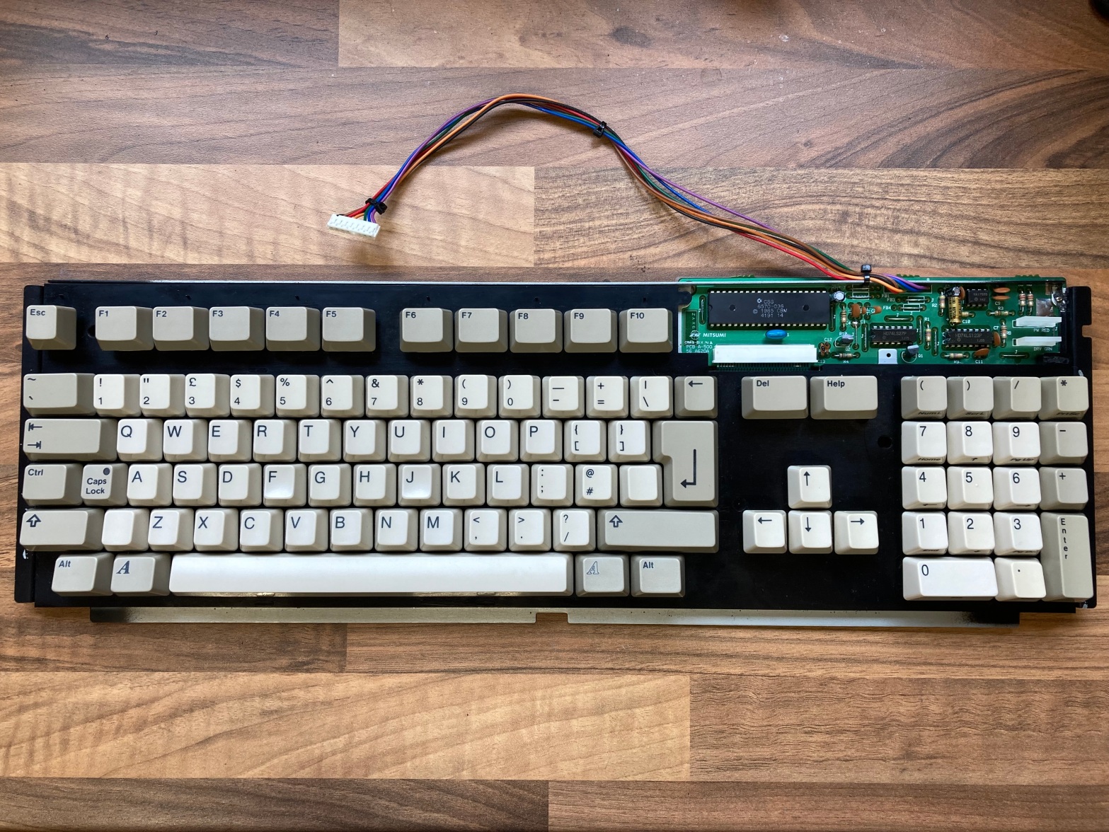 Commodore Amiga 500/500+ Keyboard Repair – Adam's Vintage Computer